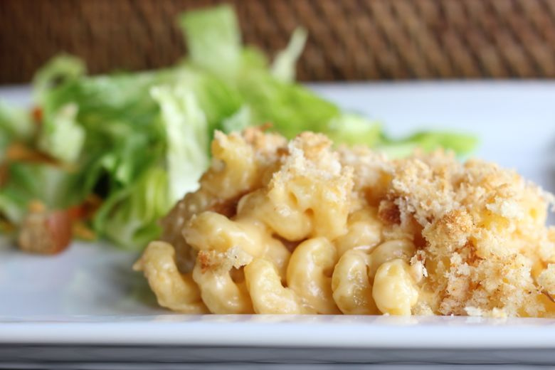 Mac and Cheese with Real Breadcrumbs