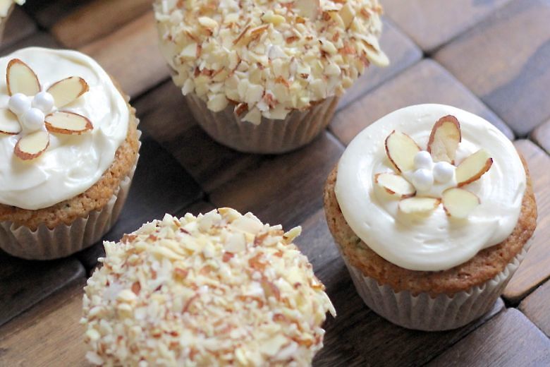 Zucchini Almond Cupcakes