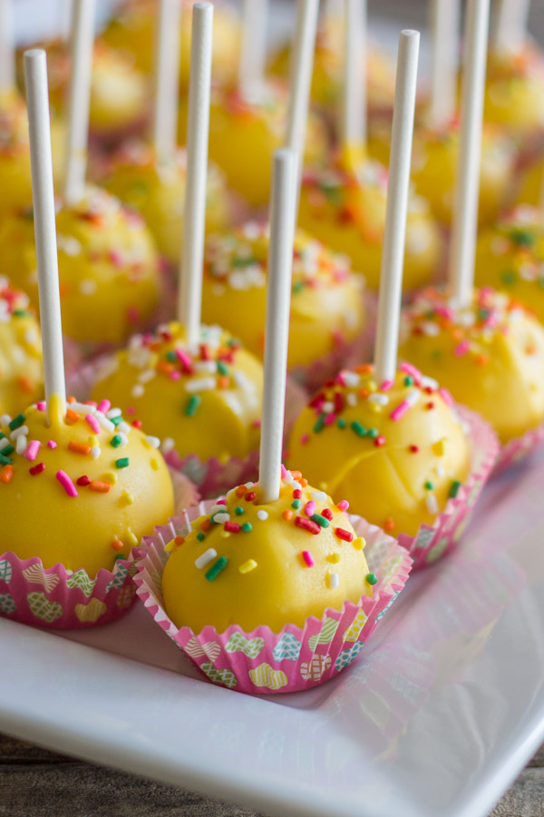 If you need to make cake pops in a hurry, this is the way to go!