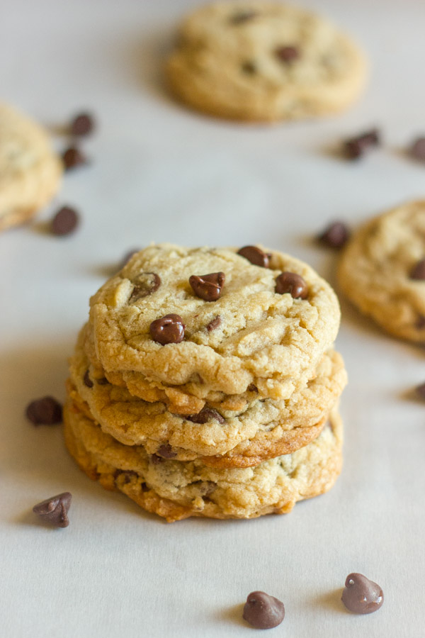 Sometimes you just need a big, warm, soft chocolate chip cookie. Today is your day!