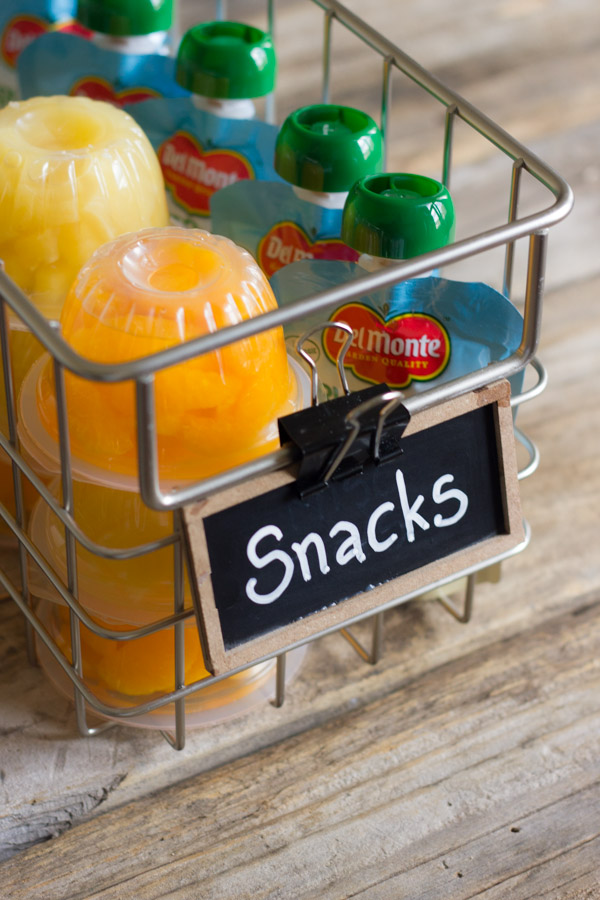 Snack Station - makes it easy for kids to make good choices title=