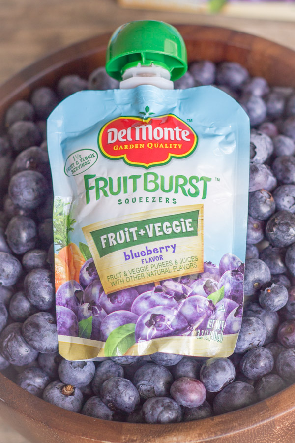 Del Monte Fruit Burst Squeezers - Blueberry Del Monte Fruit Burst Squeezers - Blueberry