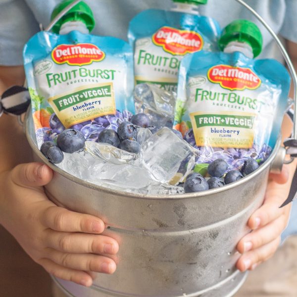 Del Monte Fruit Burst Squeezers - Blueberry