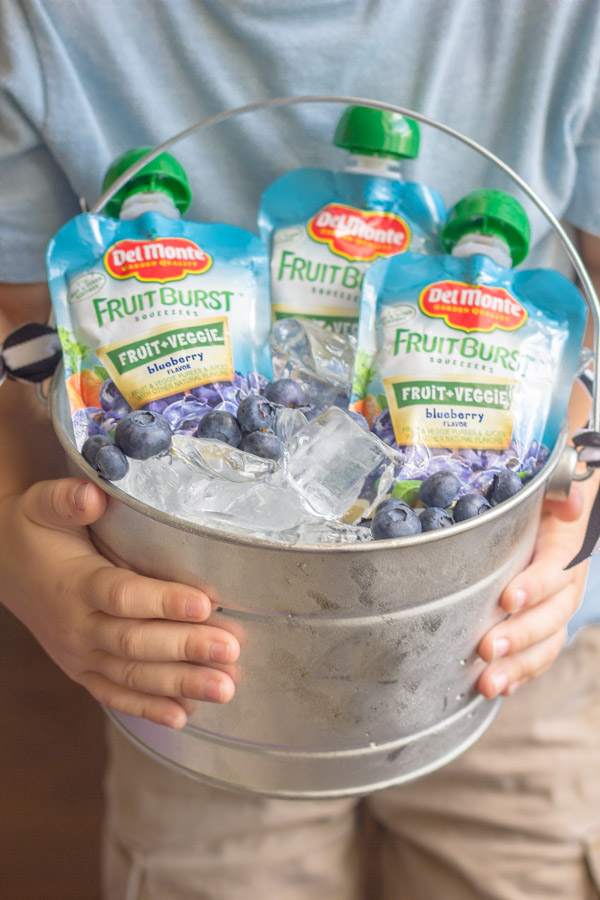 Del Monte Fruit Burst Squeezers - Blueberry