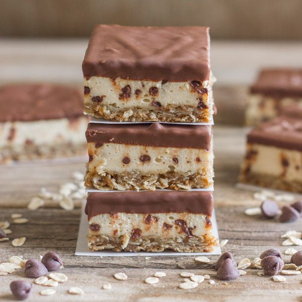 These Oatmeal Chocolate Chip Cheesecake Bars are for when you want a dessert that does NOT mess around!