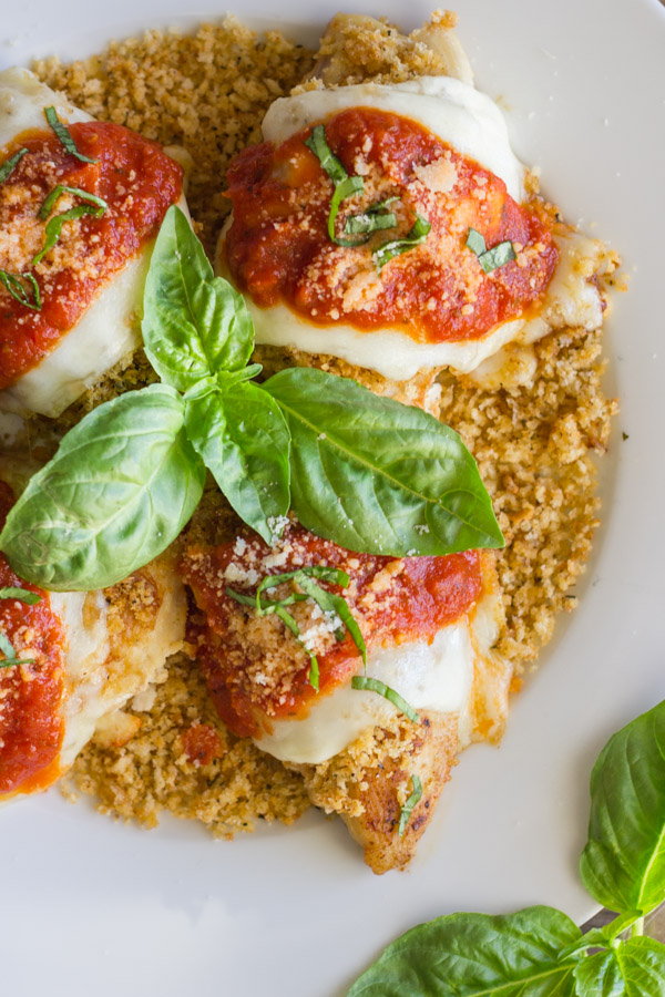 Easy Chicken Parmesan With Toasted Panko - classic Chicken Parmesan flavor made easier with a tasty shortcut!