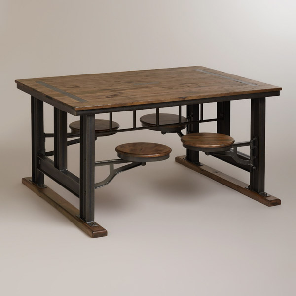 World Market Galvin Cafeteria Table