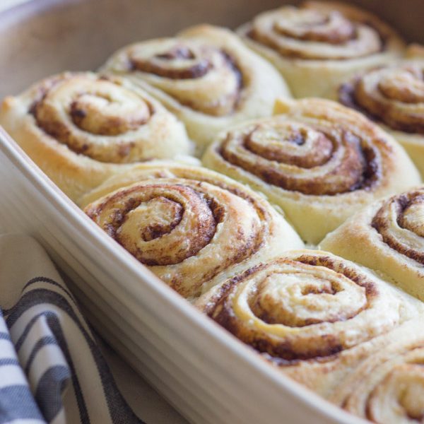 Overnight Cinnamon Rolls With Cream Cheese Frosting - make them the night before and bake them in the morning!