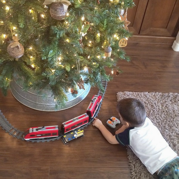 Christmas Tree - Lego Train Christmas Tree - Lego Train