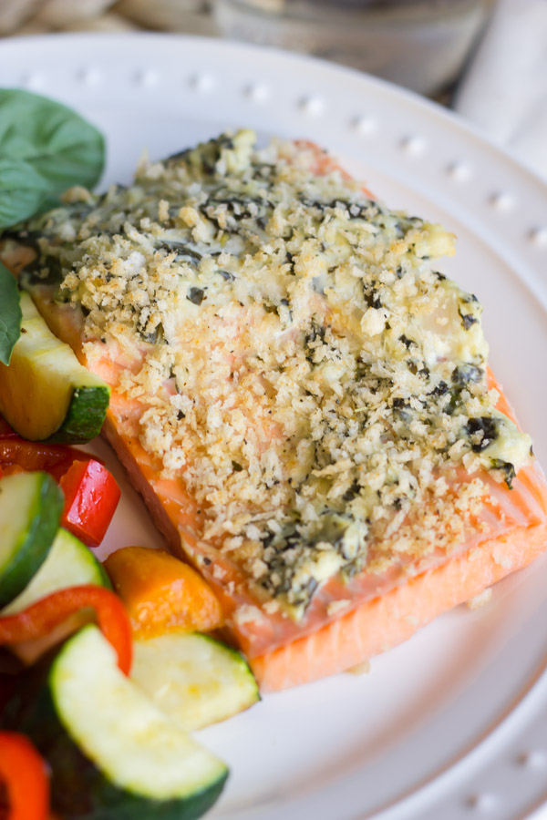 Panko Encrusted Salmon