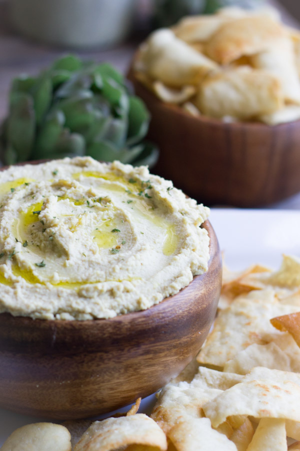 Roasted Artichoke Hummus