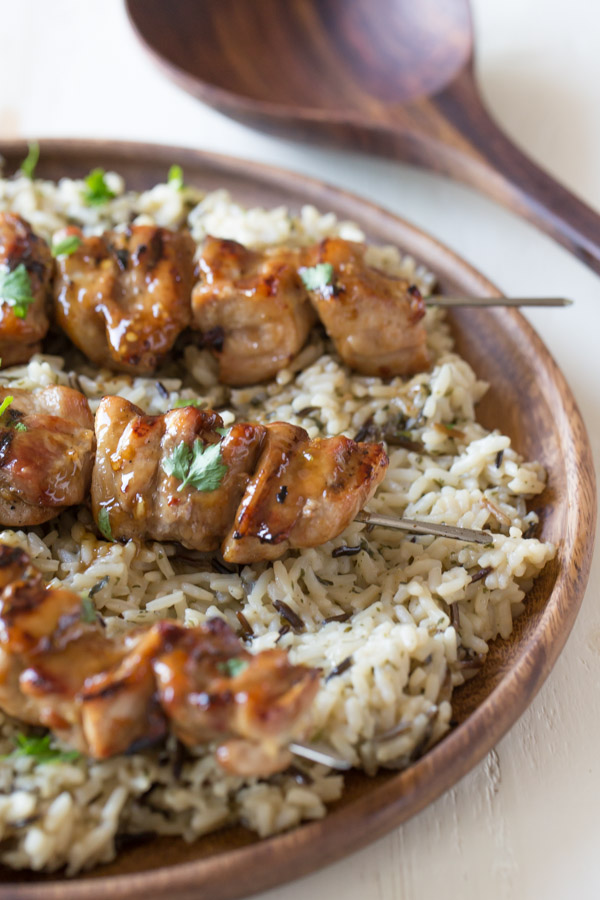 Mapel Dijon Glazed Chicken - the perfect combination of sweet and tangy with just a little bit of heat.