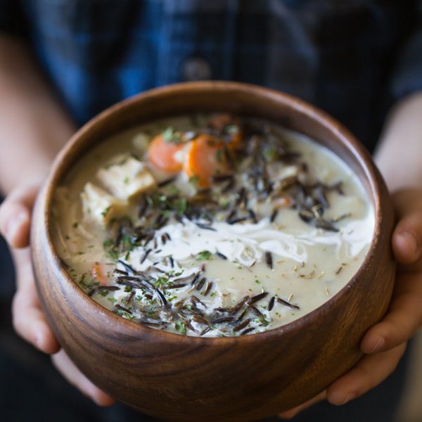 Creamy Chicken and Wild Rice Soup - So comforting, hearty and cozy, this is one of my favorite soup recipes of all time!