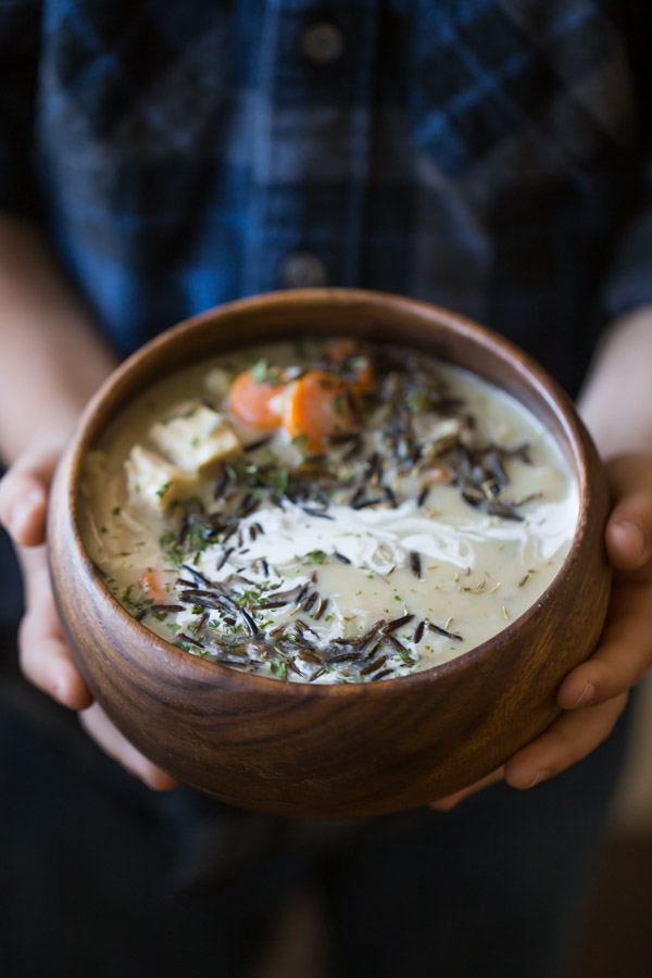 Creamy Chicken and Wild Rice Soup - So comforting, hearty and cozy, this is one of my favorite soup recipes of all time!