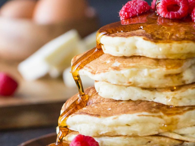 Perfectly fluffy and ready for butter and syrup. Make these and share them with someone you love this weekend!