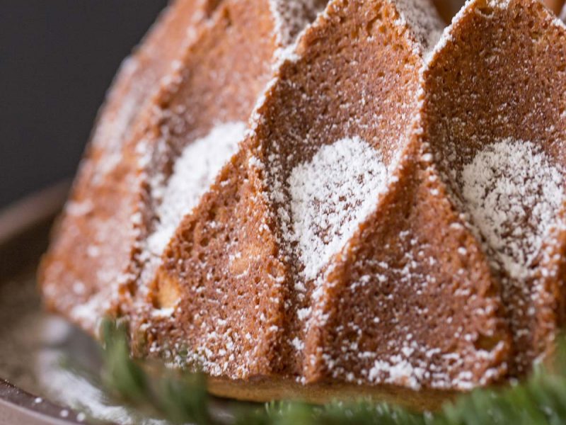 This Gingerbread Bundt Cake has a sweet and tender crumb that is perfectly spiced with cinnamon, ginger and cloves. Freshly whipped and sweetened cream is the perfect topping...