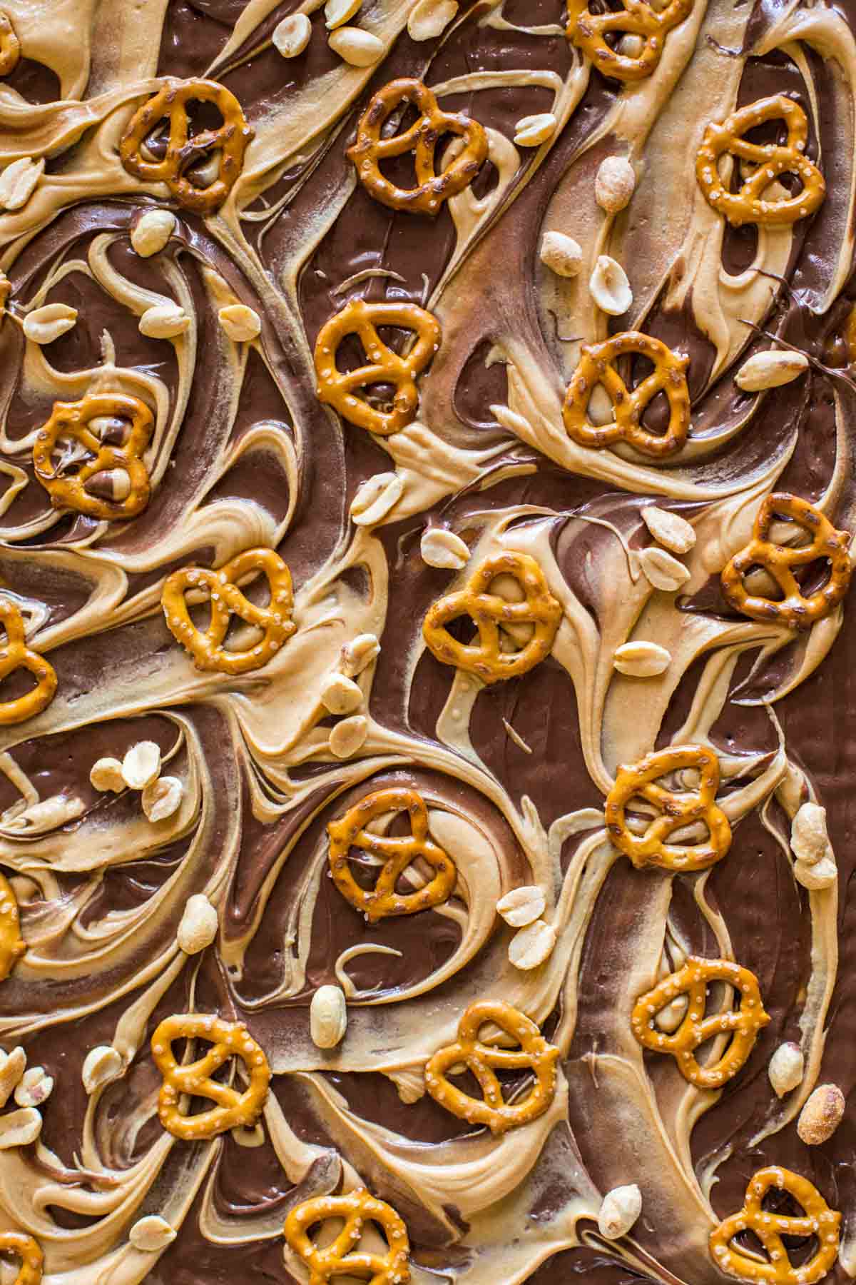 Close up shot of the Take Five Cracker Bark.