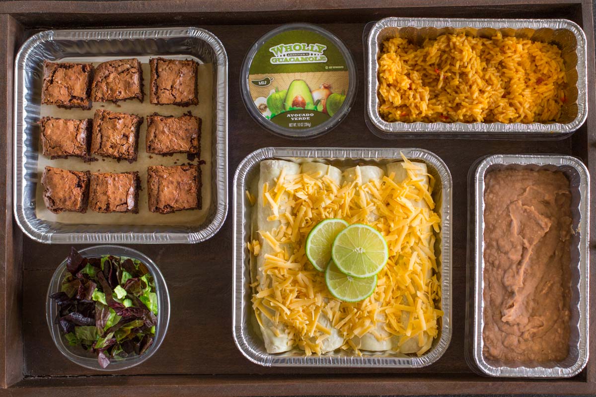 Sharing my go-to menu to bring to someone who could use a homemade meal.