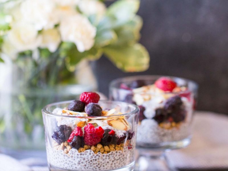 These Chia Pudding Parfaits definitely feel more like an indulgent treat, but are full of all things good for you!