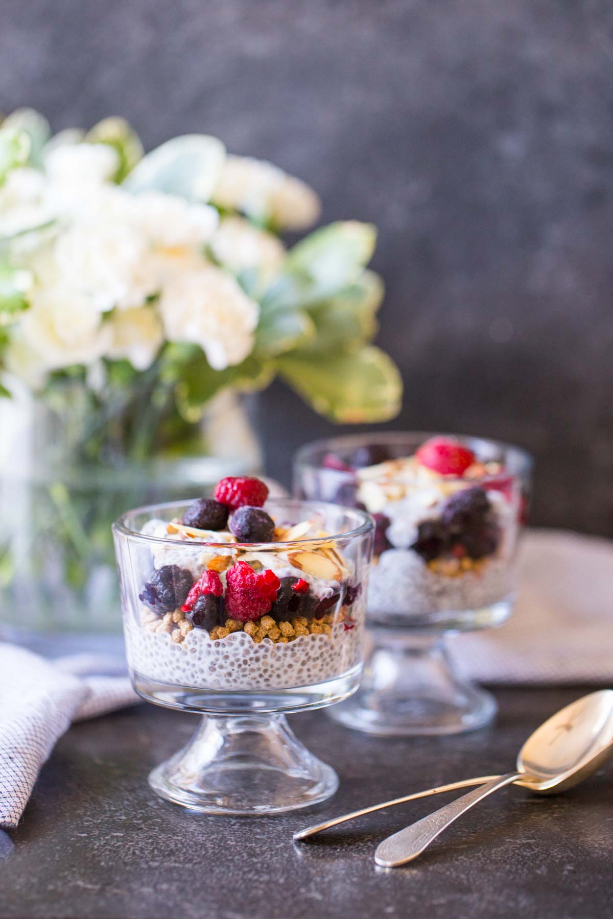 These Chia Pudding Parfaits definitely feel more like an indulgent treat, but are full of all things good for you!
