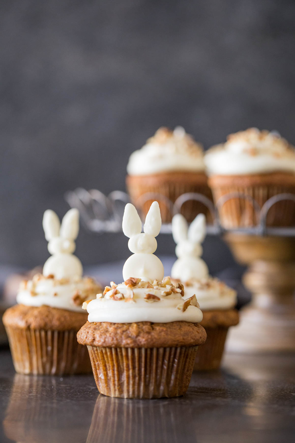 I love these Carrot Cake Cupcakes because they taste as good as they look!