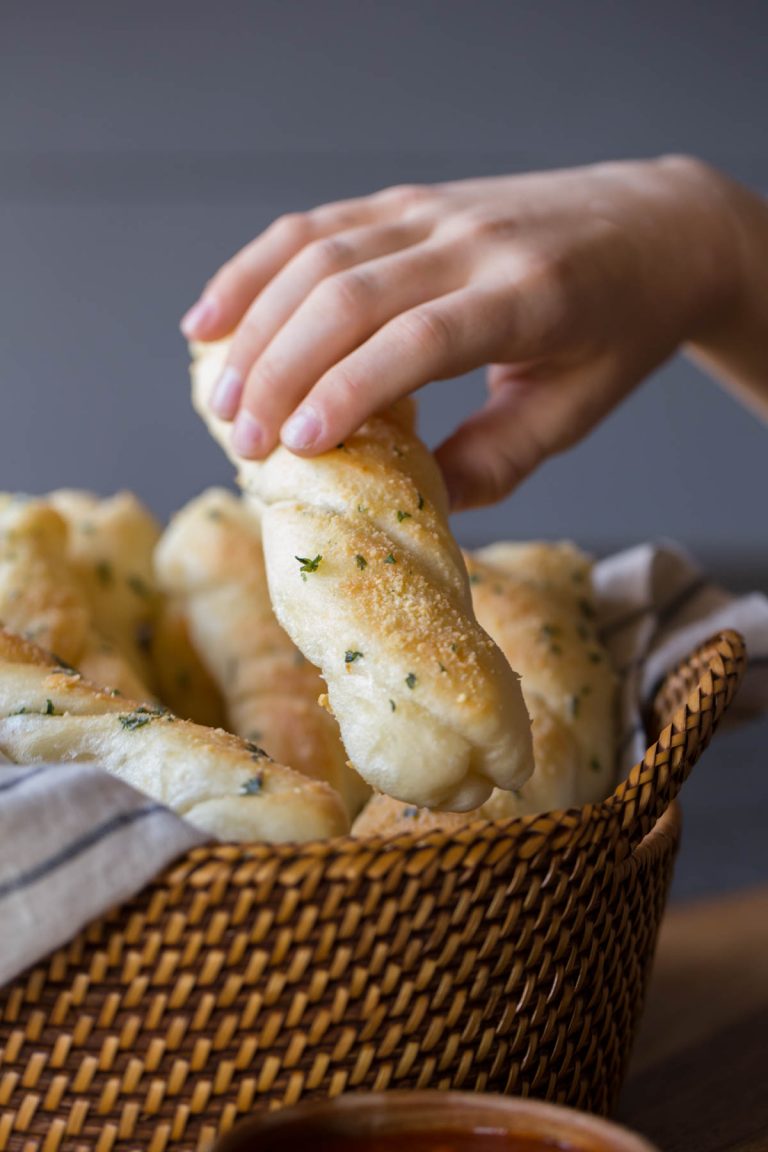 Buttery Garlic Breadsticks
