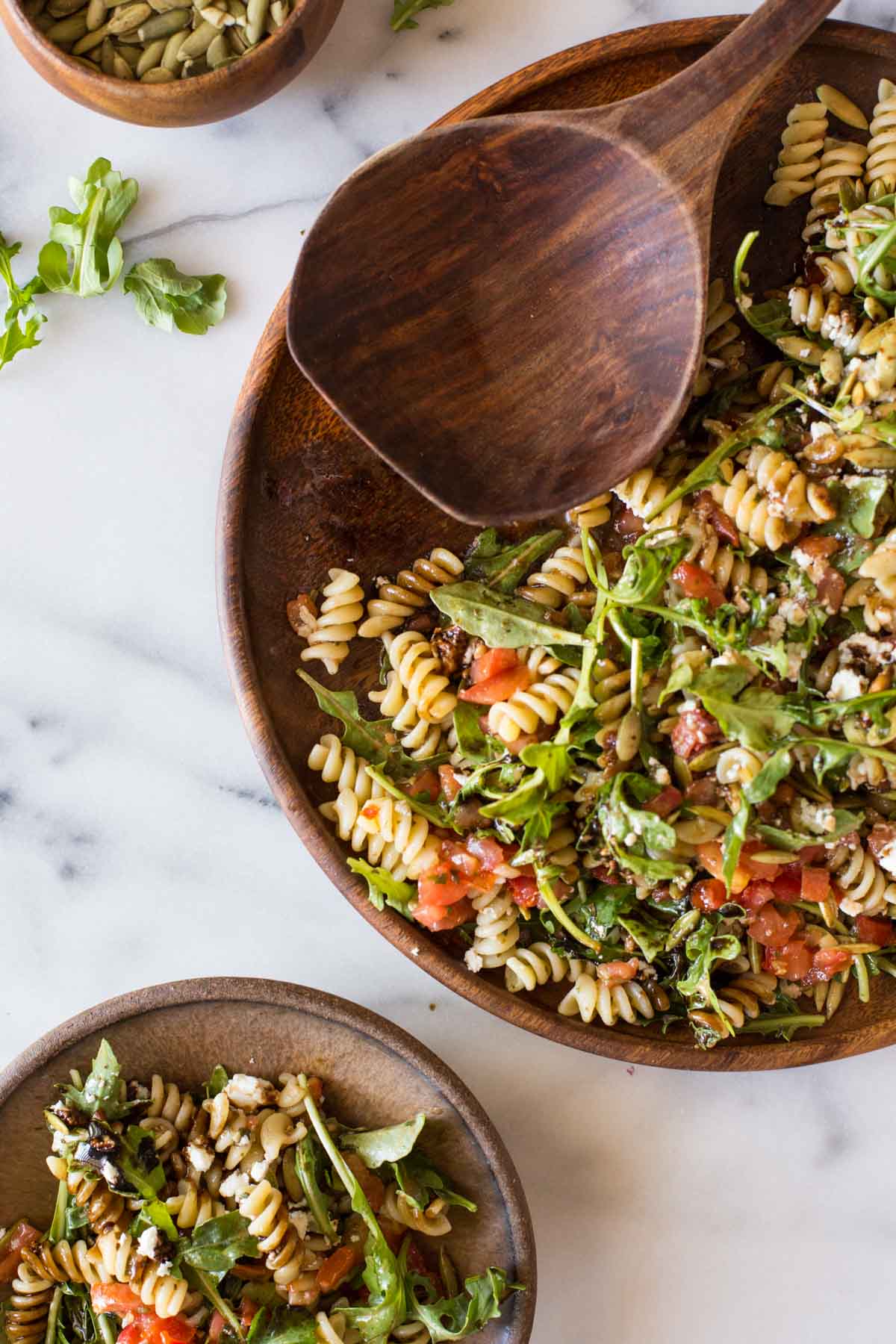 The flavors are just so robust and hearty.  Alongside some grilled chicken or steak, and you've got a beautiful meal that is super easy but guest worthy!