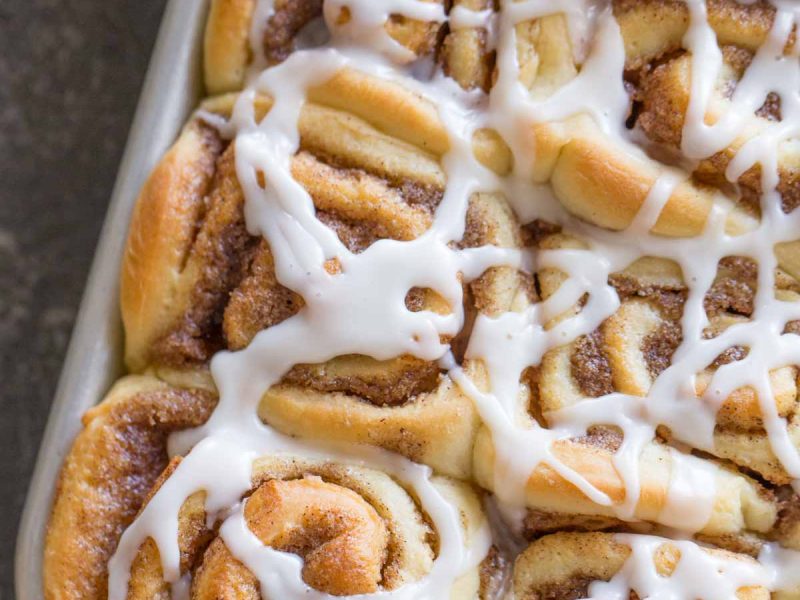 How to make the best Sheet Pan Cinnamon Rolls with step by step pictures. You and your family will adore these, just like we do!