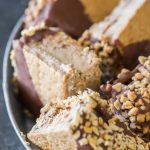 Graham Cracker Ice Cream Sandwiches in a metal bowl.