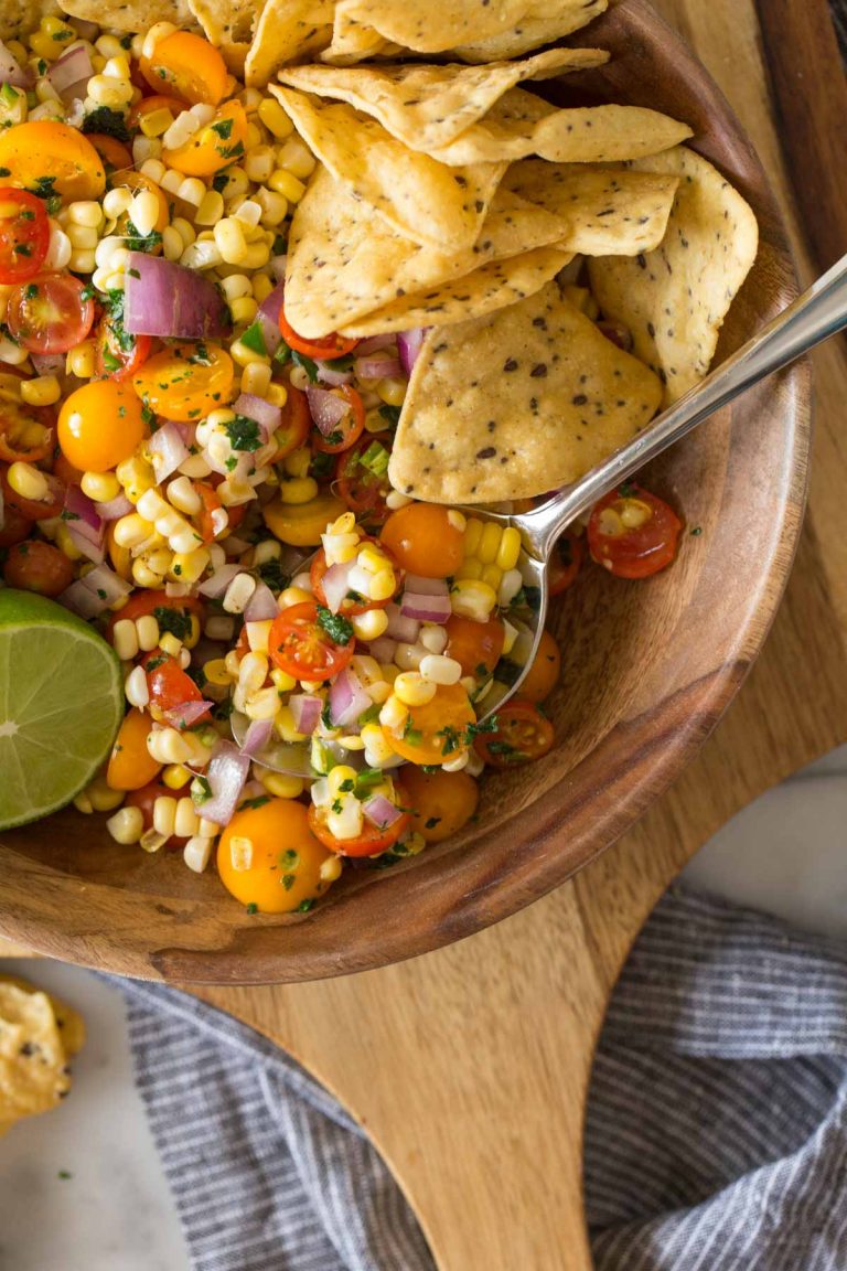 Honey Lime Corn Salsa