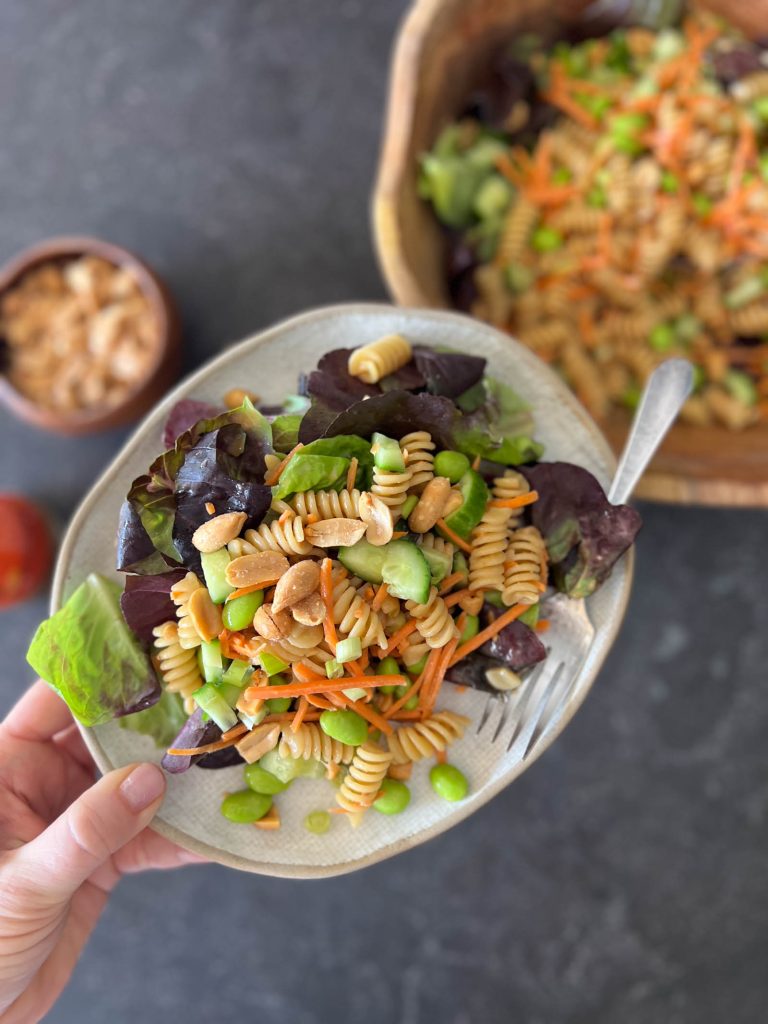 Thai Peanut Pasta Salad